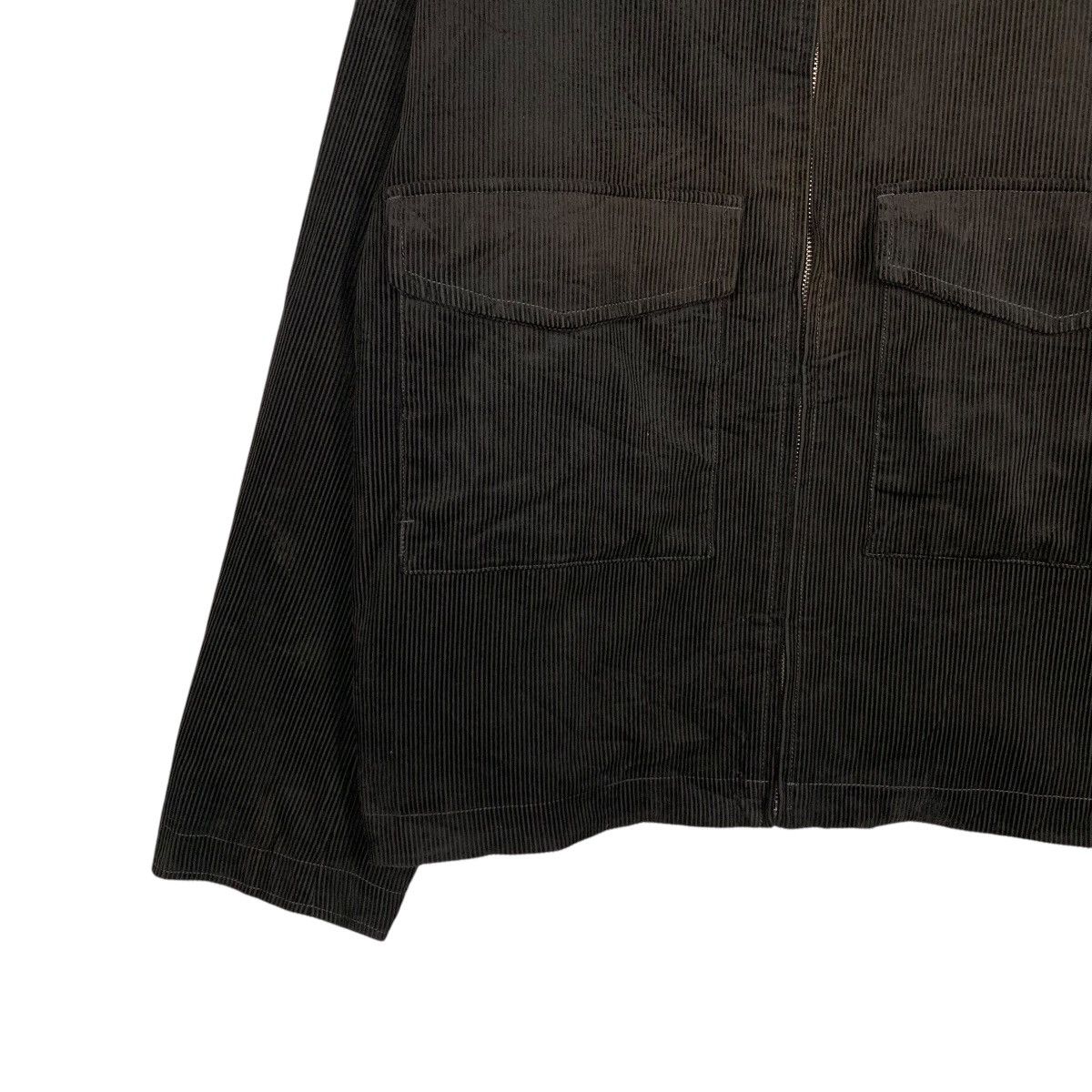 Japanese Brand WYM LIDNM Dark Brown Work Corduroy Jacket #1842-C80 Size US L / EU 52-54 / 3 - 3 Thumbnail