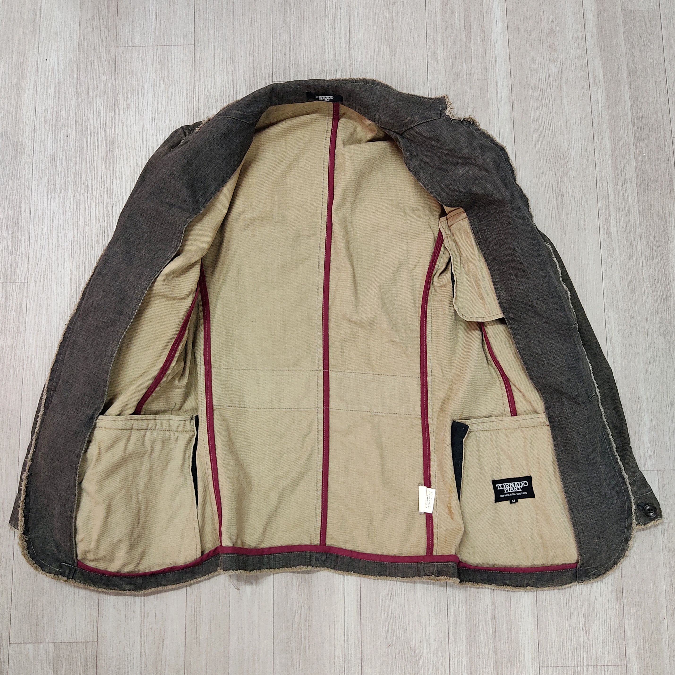 Tornado Mart Tornado Mart Deconstructed Chore Jacket Size US S / EU 44-46 / 1 - 5 Thumbnail