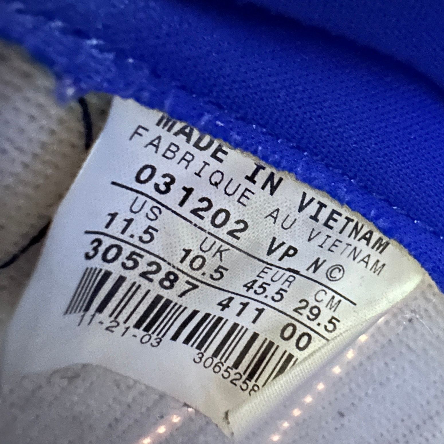 Nike Vintage 2003 Nike Dunk High LA Clippers Size US 11.5 / EU 44-45 - 16 Thumbnail