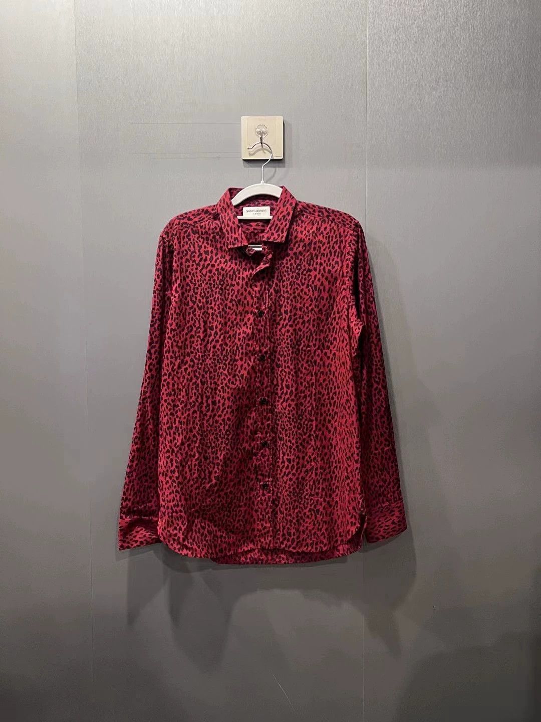 Saint Laurent Paris Saint Laurent Paris Leopard print shirt Size US XS / EU 42 / 0 - 1 Thumbnail