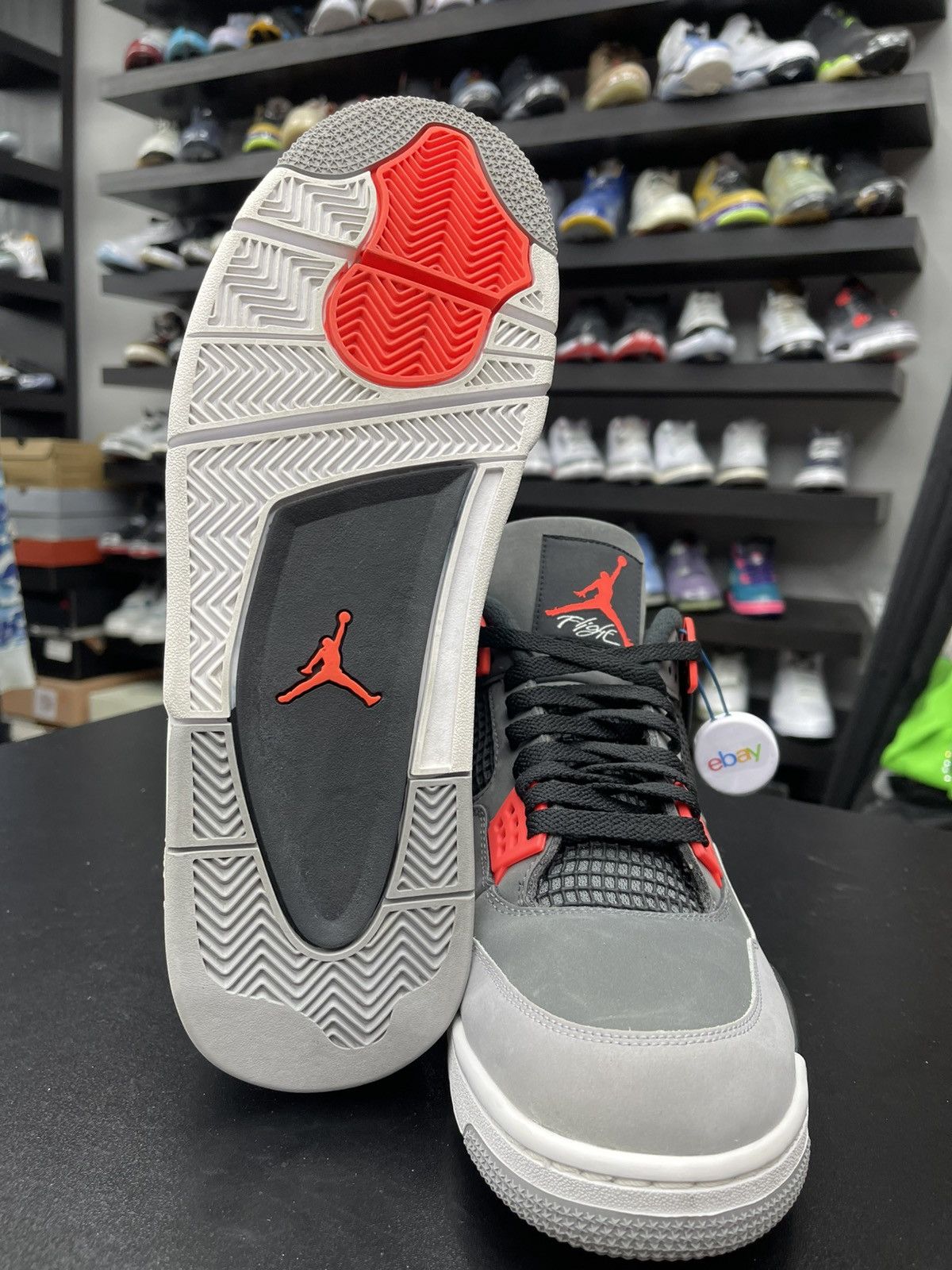 Jordan Brand Size 13 - Jordan 4 Retro Infrared Size US 13 / EU 46 - 10 Thumbnail