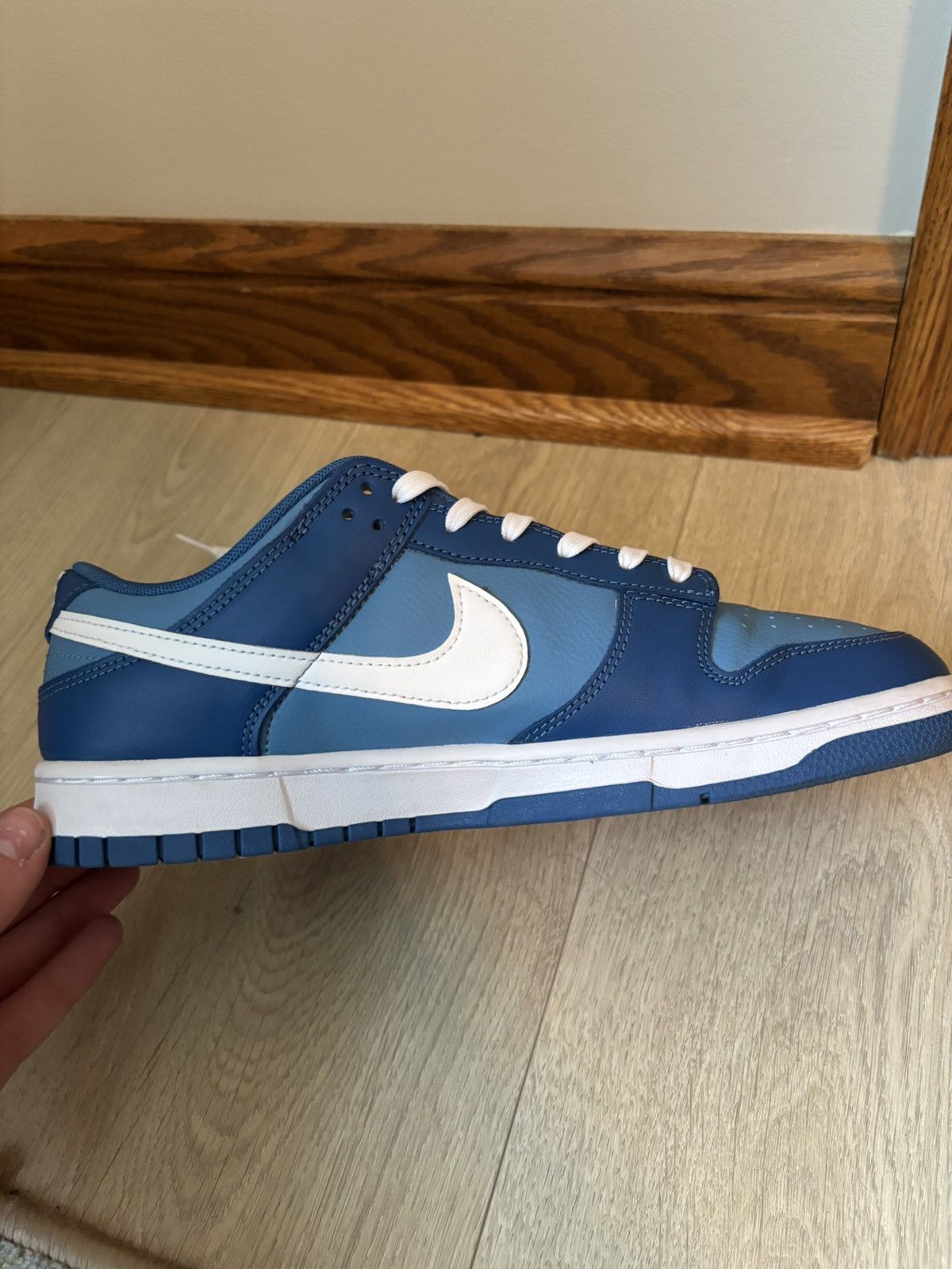 Nike Nike Dunk Low Dark Marina Blue Size US 10 / EU 43 - 5 Thumbnail