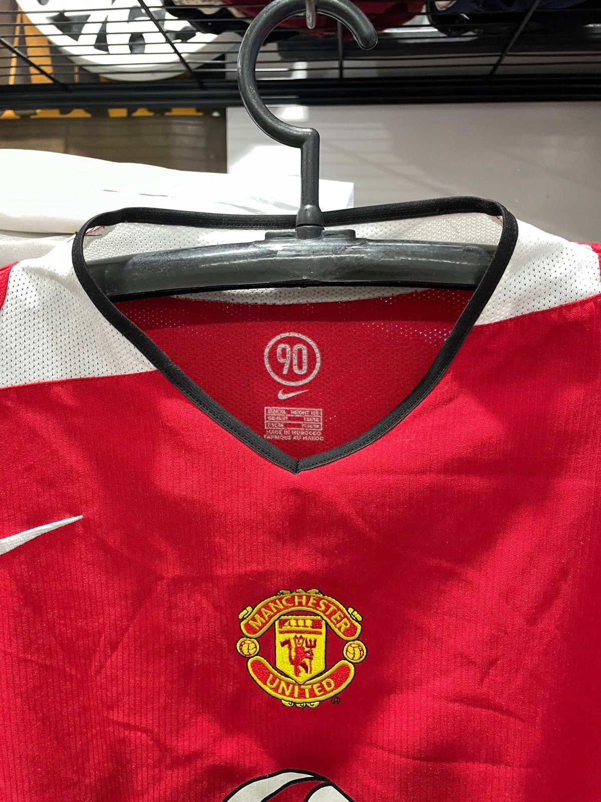 Nike Manchester United Home Kit 2004/06 Size US XL / EU 56 / 4 - 3 Thumbnail