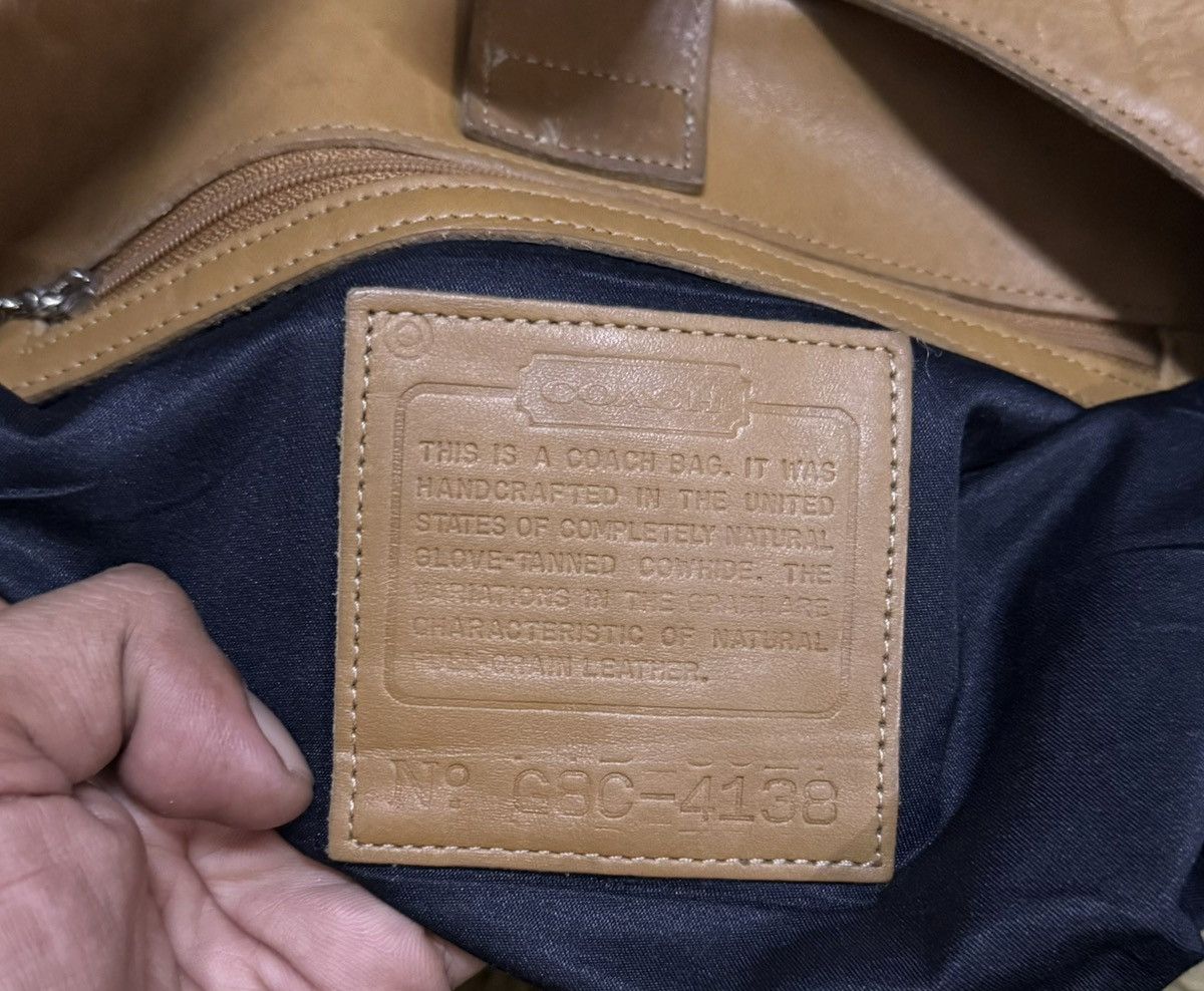 Coach Bolsa Vintage Coach Leather 90s Size ONE SIZE - 11 Thumbnail