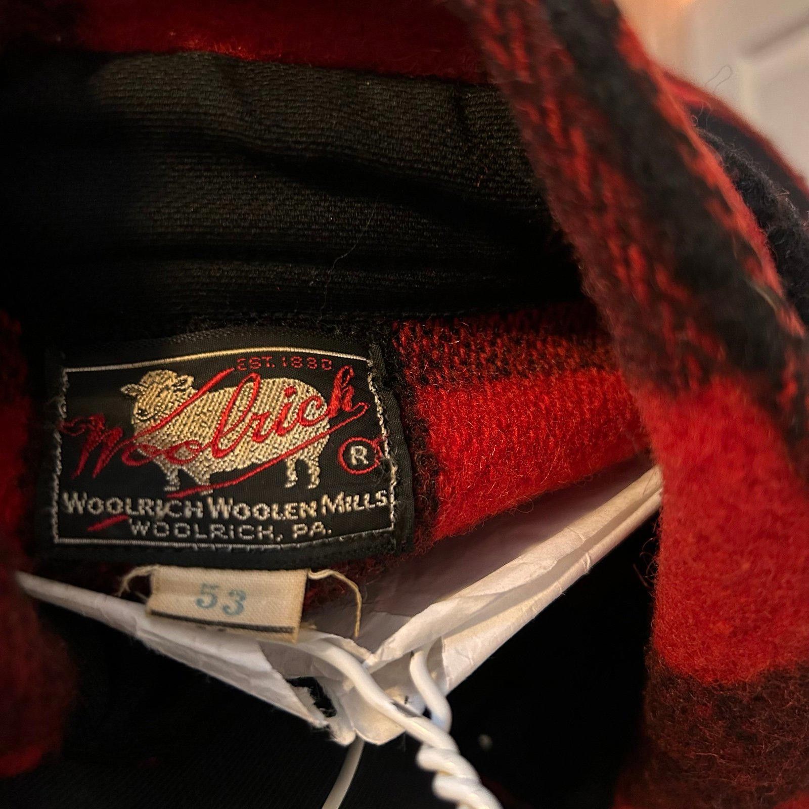 Woolrich Woolen Mills 1940s Woolrich Red Buffalo Plaid Shirt Size US L / EU 52-54 / 3 - 6 Thumbnail