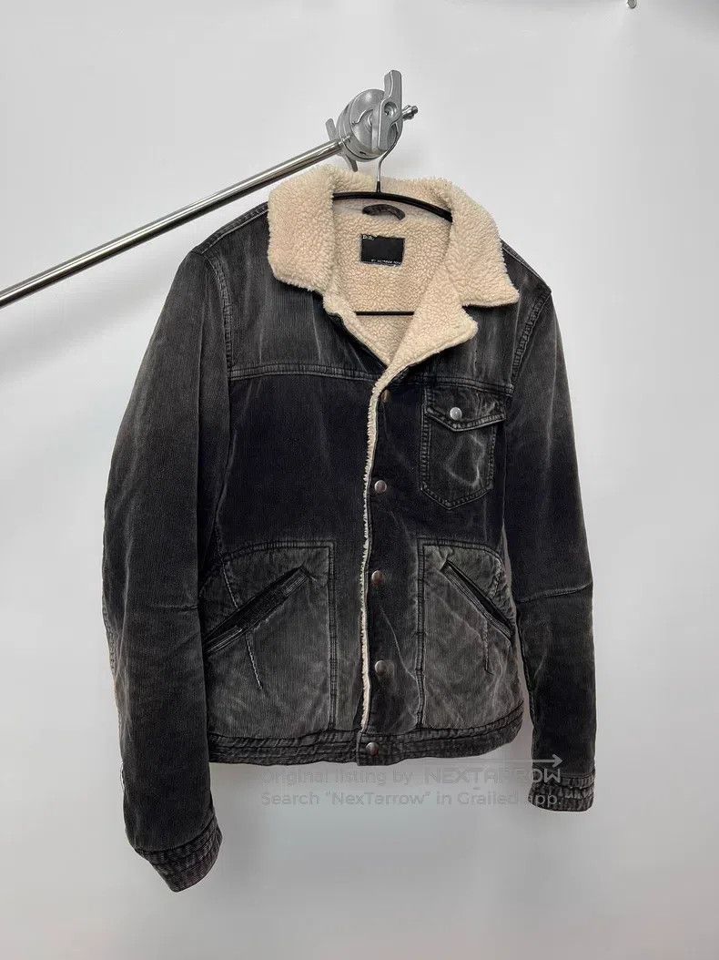 Yohji Yamamoto YOHJI YAMAMOTO Corduroy Lamb Fleece Collar Jacket Size US L / EU 52-54 / 3 - 2 Thumbnail