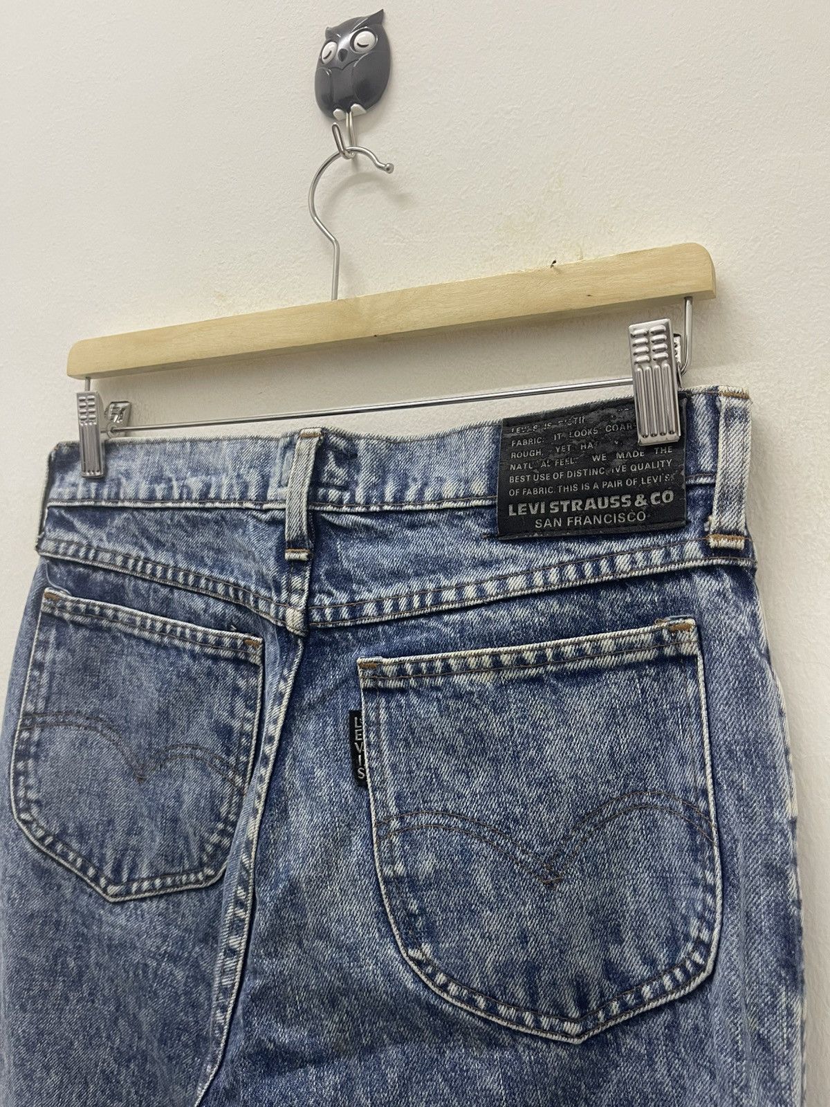 Levi's Vintage Clothing Rare Vintage LEVIS Big E Made in Japan Acid Washed Size US 31 - 5 Thumbnail