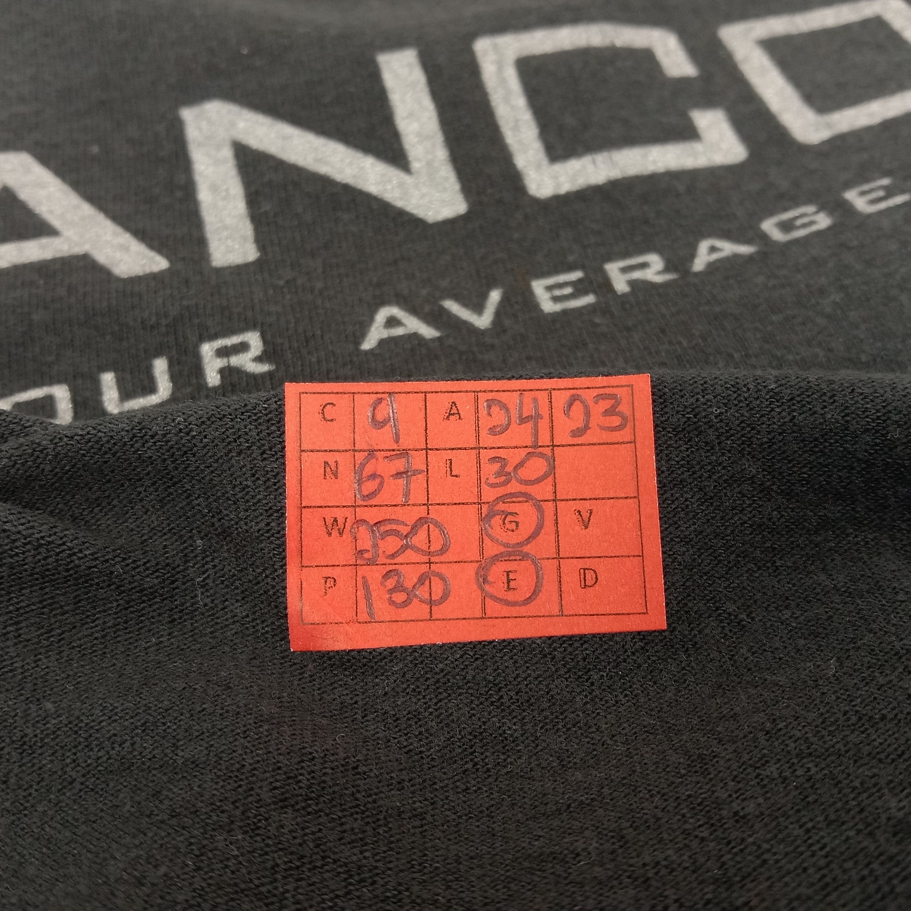 Vintage Hancock Super Hero Spell Out Design Vintage Tshirt Size US XL / EU 56 / 4 - 8 Thumbnail