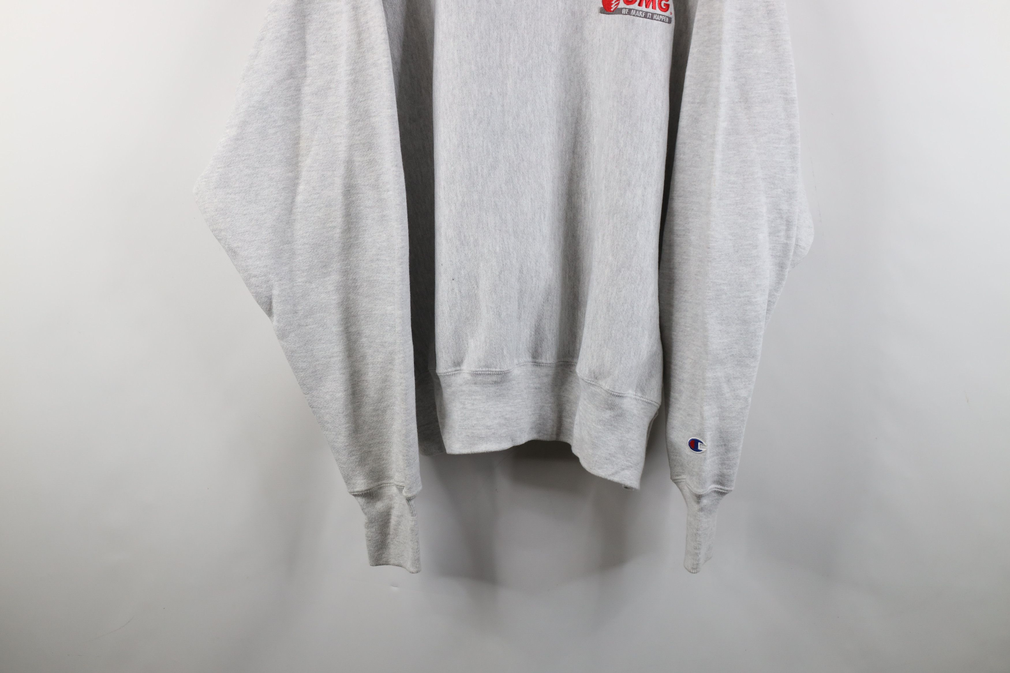 Champion × Vintage Vintage 90s Champion Reverse Weave Crewneck Sweatshirt Gray Size US L / EU 52-54 / 3 - 3 Thumbnail