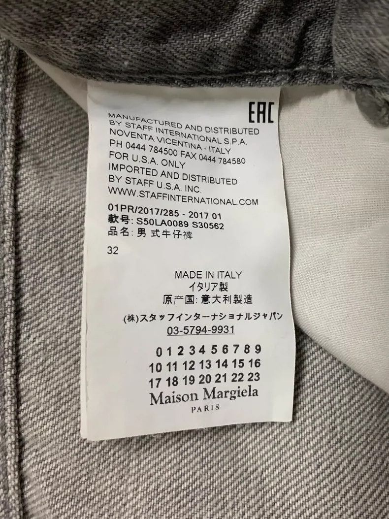 Maison Margiela Maison Margiela SS17 Margiera's knife cut destroys jeans Size US 32 / EU 48 - 5 Thumbnail