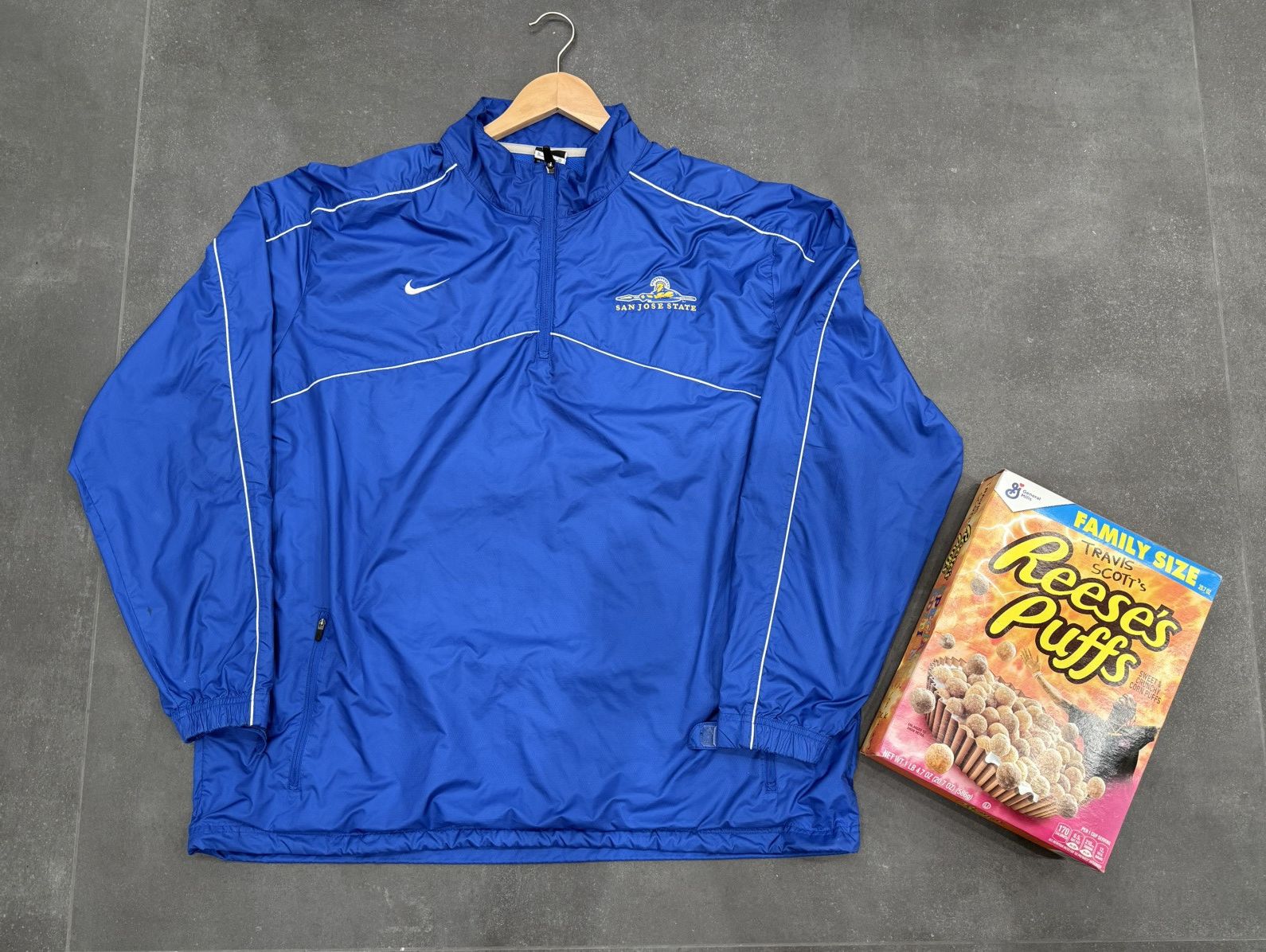 Nike Vintage Nike quarter- zip San Jose State windbreaker Size US XL / EU 56 / 4 - 1 Thumbnail