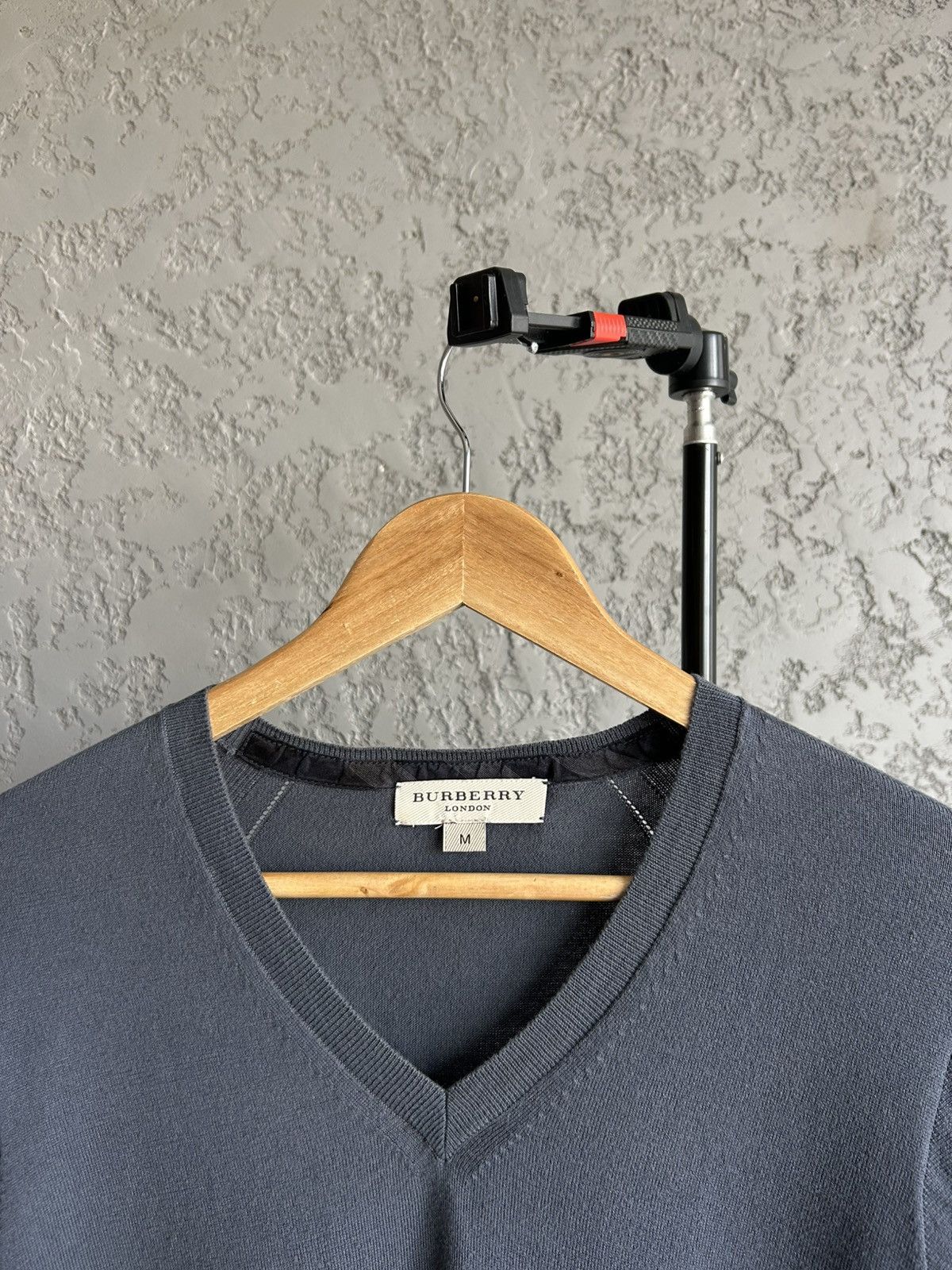 Burberry Burberry London Man's Premium cotton sweater Size US M / EU 48-50 / 2 - 2 Thumbnail