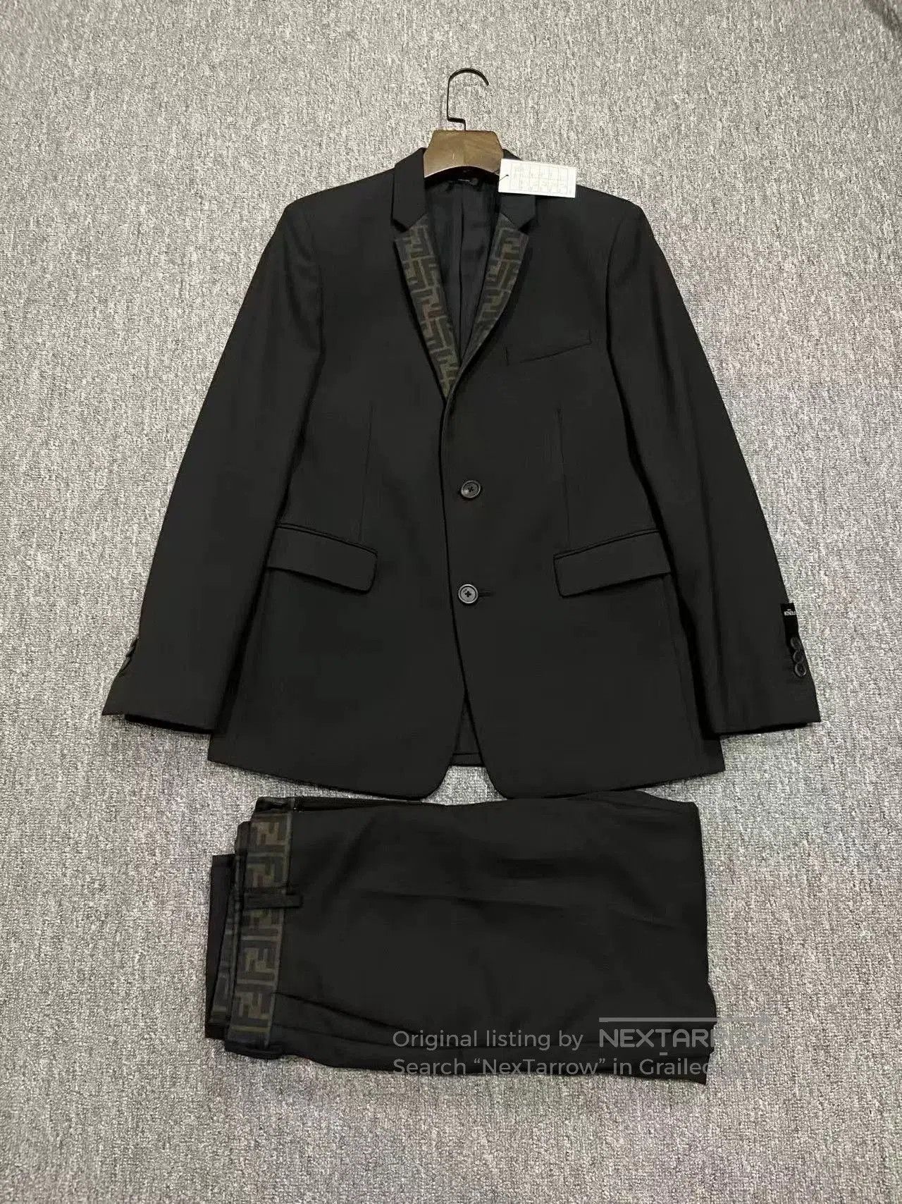 Fendi Fendi Logo Suit Set in Excellent Condition. Size US M / EU 48-50 / 2 - 1 Thumbnail