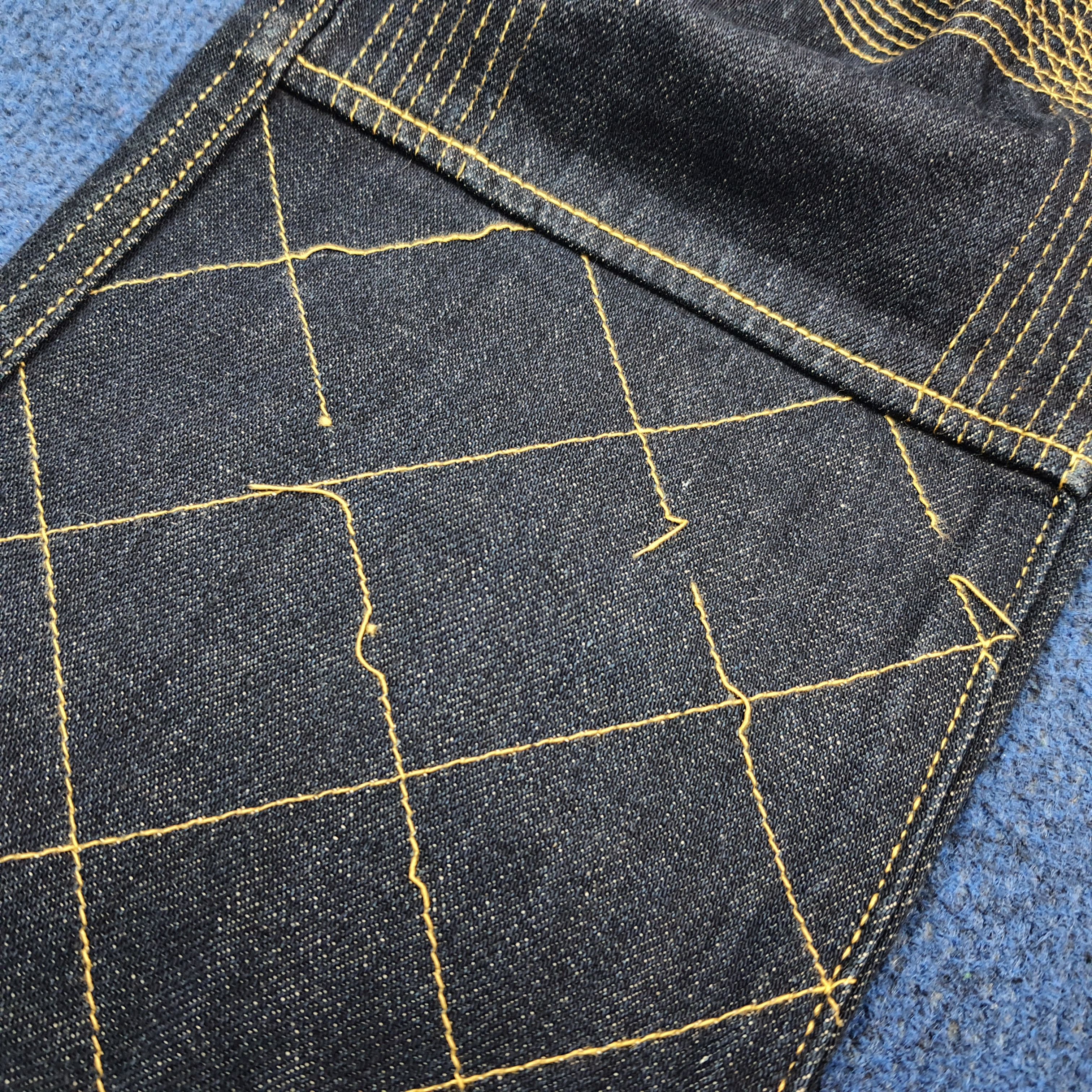 Kapital Vintage KAPITAL Japan Denim Monkey Stitching Pants C297N20 Size US 32 / EU 48 - 18 Thumbnail