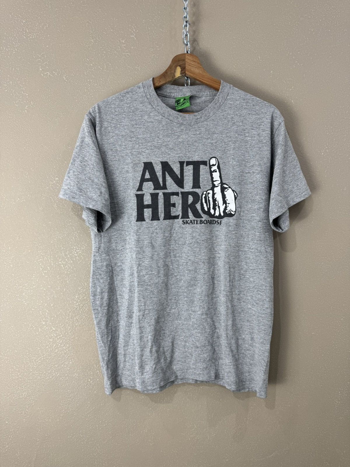 Antihero Classic Antihero Skateboarding middle fonger fuck you Tshirt Size US M / EU 48-50 / 2 - 1 Thumbnail