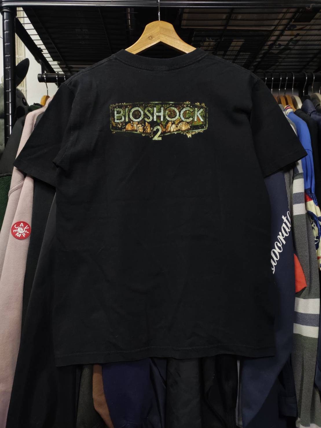 Playstation Vtg 00's Bioshock 2 " Subject Delta " Big Daddy Game Promo Size US S / EU 44-46 / 1 - 2 Thumbnail