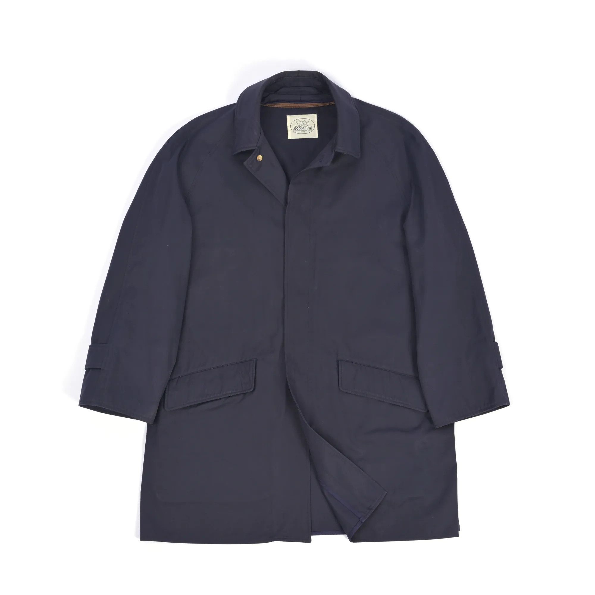 Goodlife GOOD LIFE Rider navy raincoat (48 EU) Size US M / EU 48-50 / 2 - 1 Thumbnail