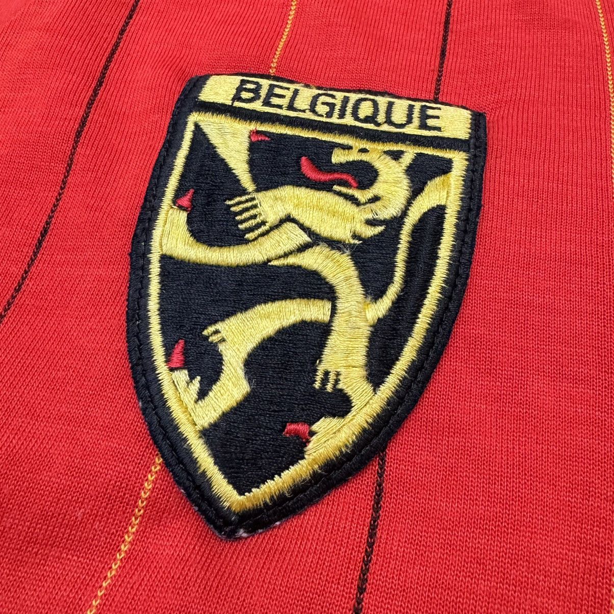 Adidas × Vintage Belgium 70s vintage longsleeves home shirt Size US M / EU 48-50 / 2 - 4 Thumbnail