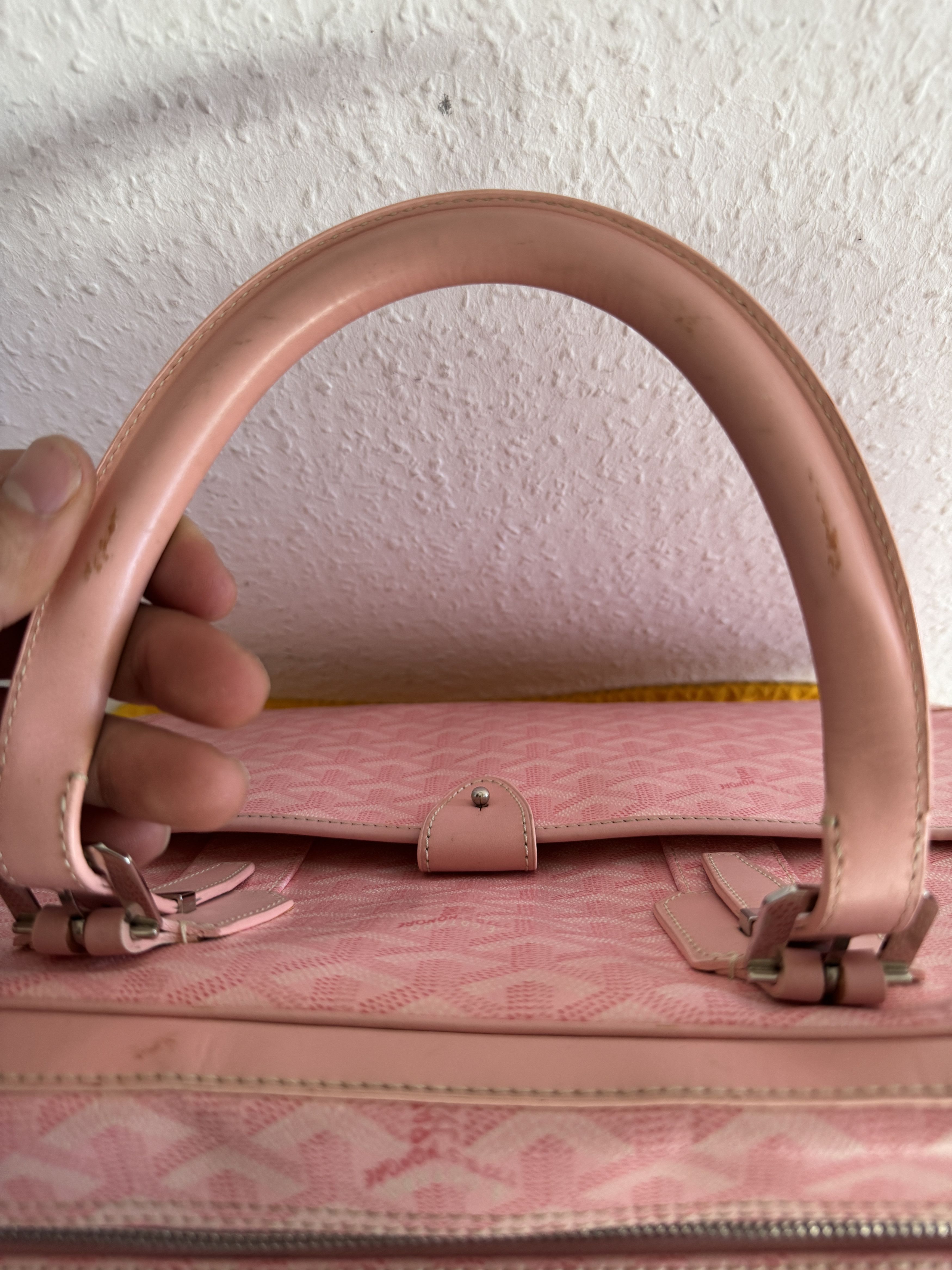 Goyard Goyard Ambassade MM Pink Monogram Briefcase Size ONE SIZE - 12 Thumbnail