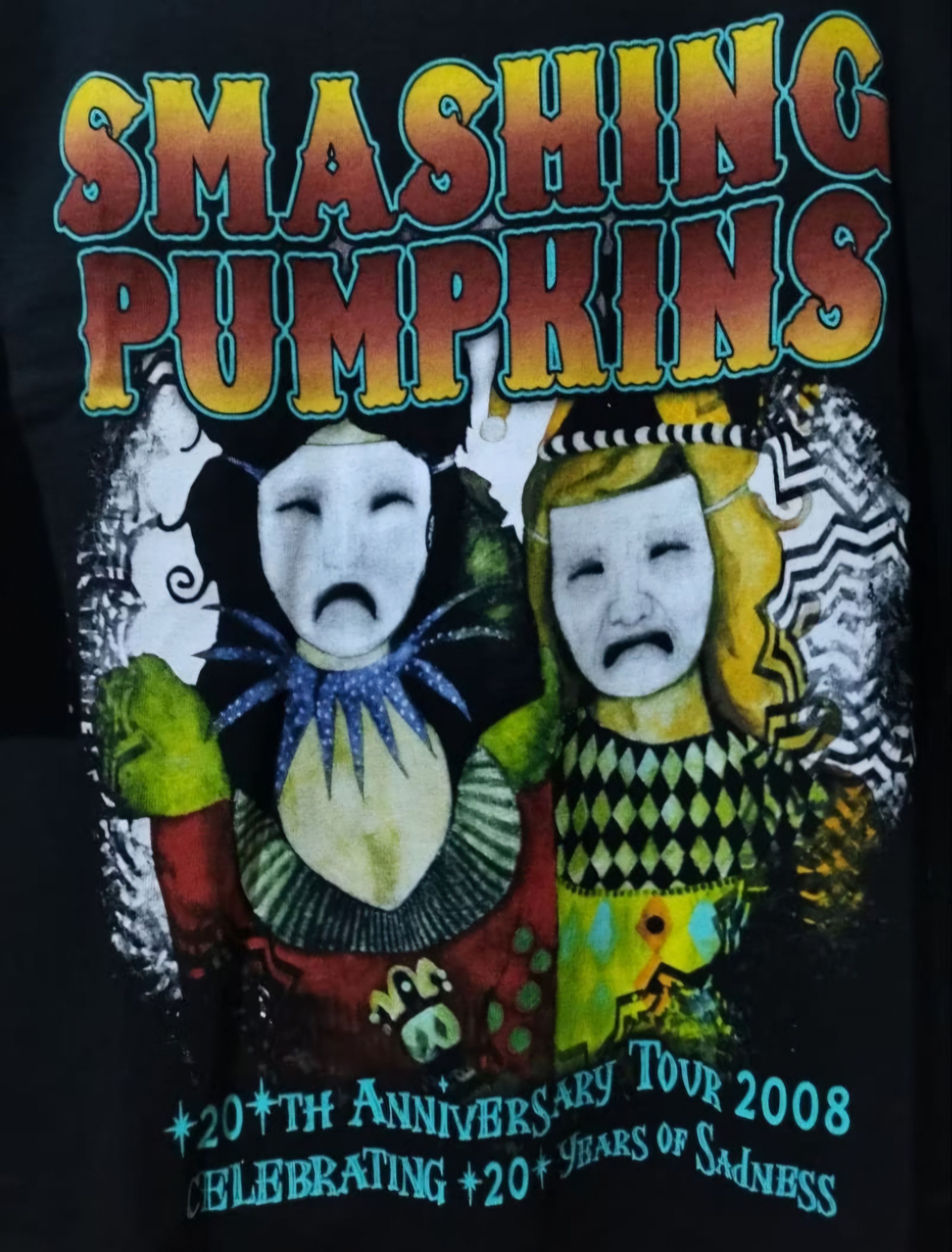 Band Tees × Vintage Smashing Pumkins 20TH Anniversary Tour Size US XXL / EU 58 / 5 - 3 Thumbnail