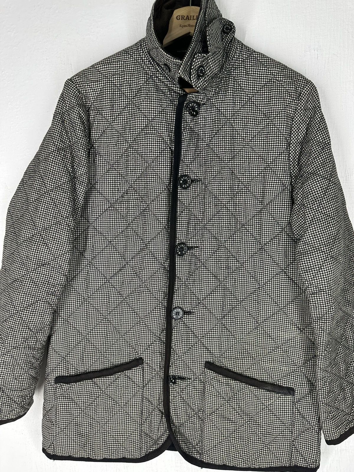 Mackintosh × Vintage Vtg Mackintosh Kaptain Sunshine Quilting Jacket Size US M / EU 48-50 / 2 - 6 Thumbnail