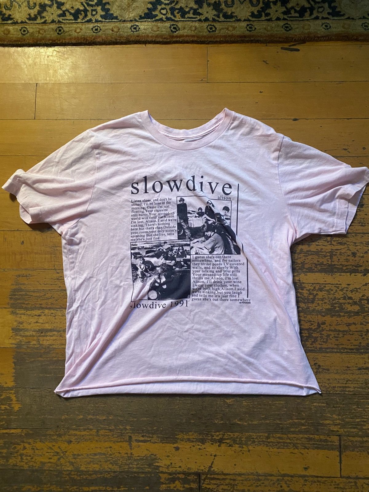 Band Tees × Vintage slowdive “alison” tee Size US XL / EU 56 / 4 - 1 Thumbnail