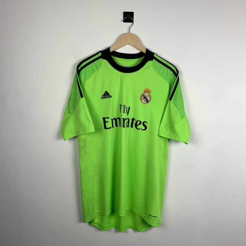 Adidas Vintage adidas Real madrid soccer jersey away green rare L Size US L / EU 52-54 / 3 - 1 Thumbnail