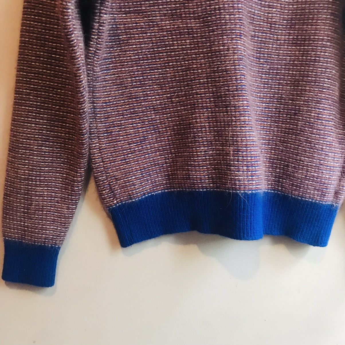 20471120 × If Six Was Nine Japanese Fuzzy Hand Knitted Sweater Size M / US 6-8 / IT 42-44 - 4 Thumbnail