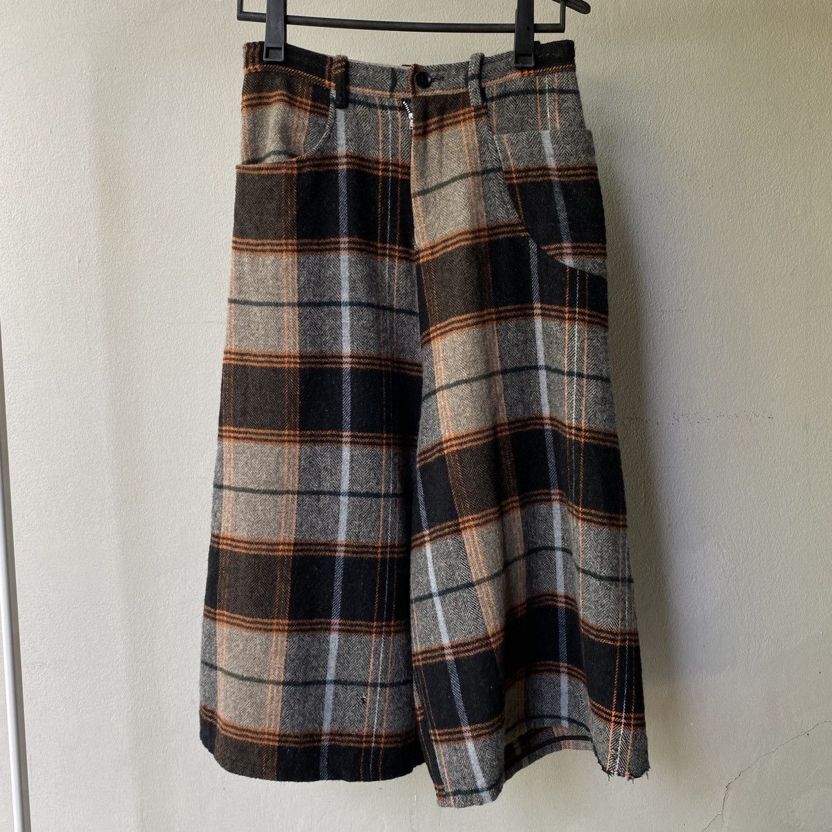 Y's Y’s Plaid Wool Skort with Lining Size 29" - 21 Thumbnail