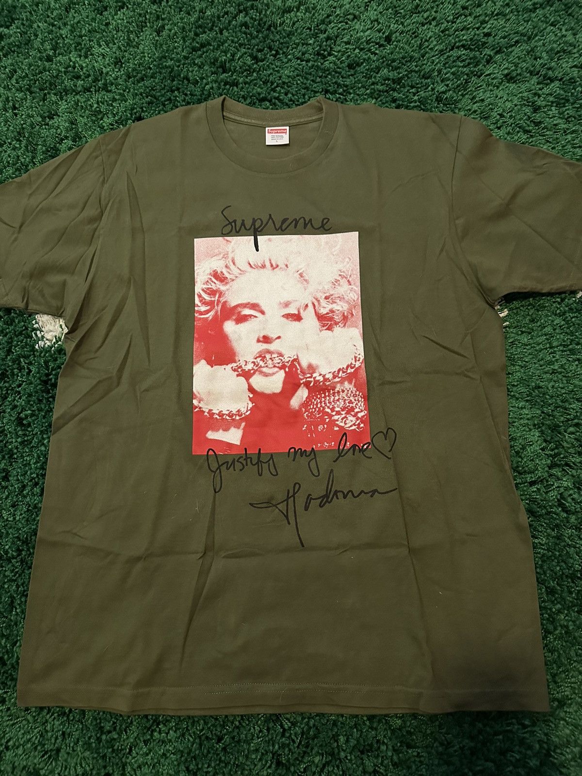 Supreme Madonna Tee 18aw ブラック黒 tシャツ半袖 - メルカリ