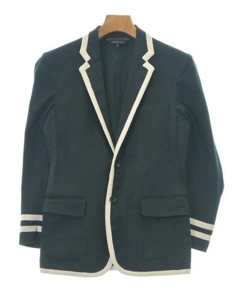 Comme des Garcons Homme Plus Jacket Tailored Piping Cotton 2 Button Flap Pocket Green Size US S / EU 44-46 / 1 - 1 Thumbnail