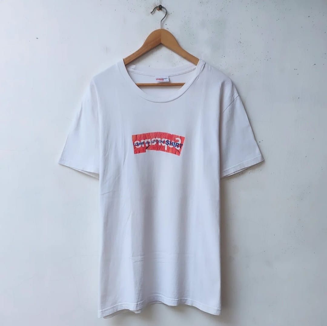 Supreme SS17 SUPREME X Comme des Garcons Box Logo Size US L / EU 52-54 / 3 - 2 Thumbnail