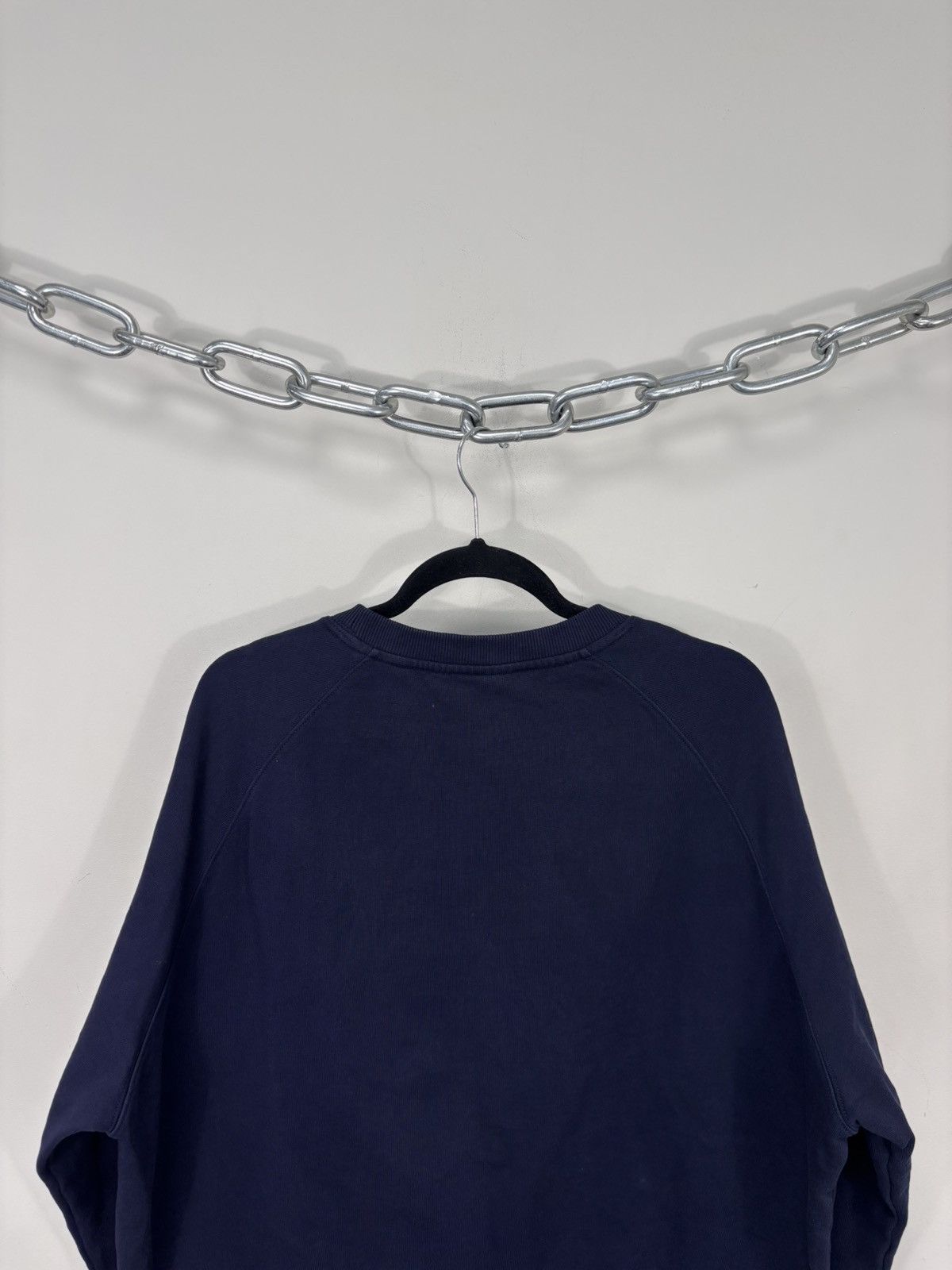 Arket Arket Men’s Navy Blue Basic Cotton Sweatshirt Pullover Size US L / EU 52-54 / 3 - 19 Thumbnail