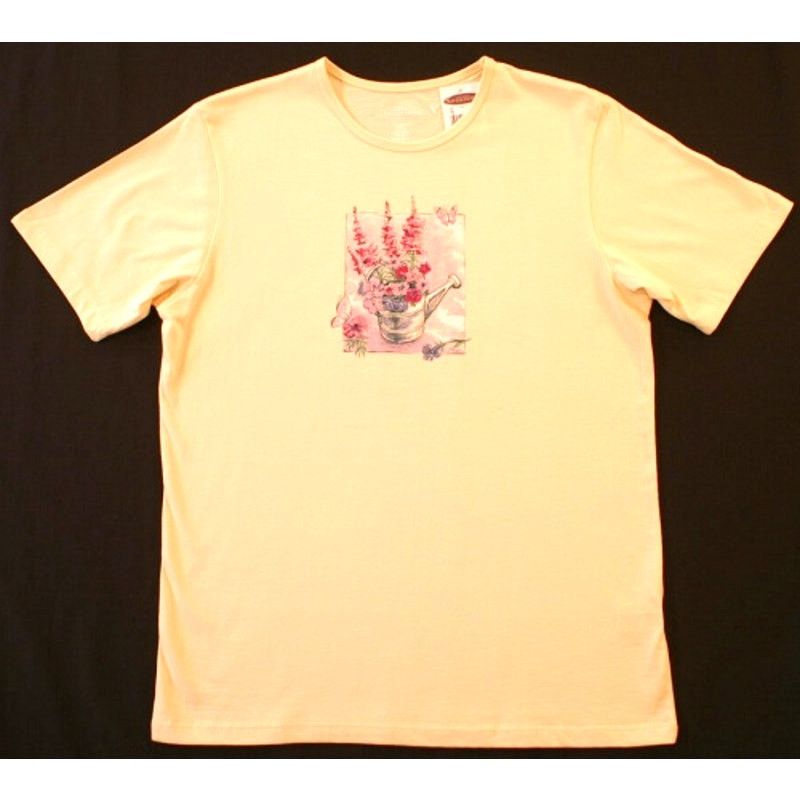Northern Reflections Northern Reflections T-Shirt XS WateringCan Floral NOS w/Tag Size XS / US 0-2 / IT 36-38 - 1 Thumbnail