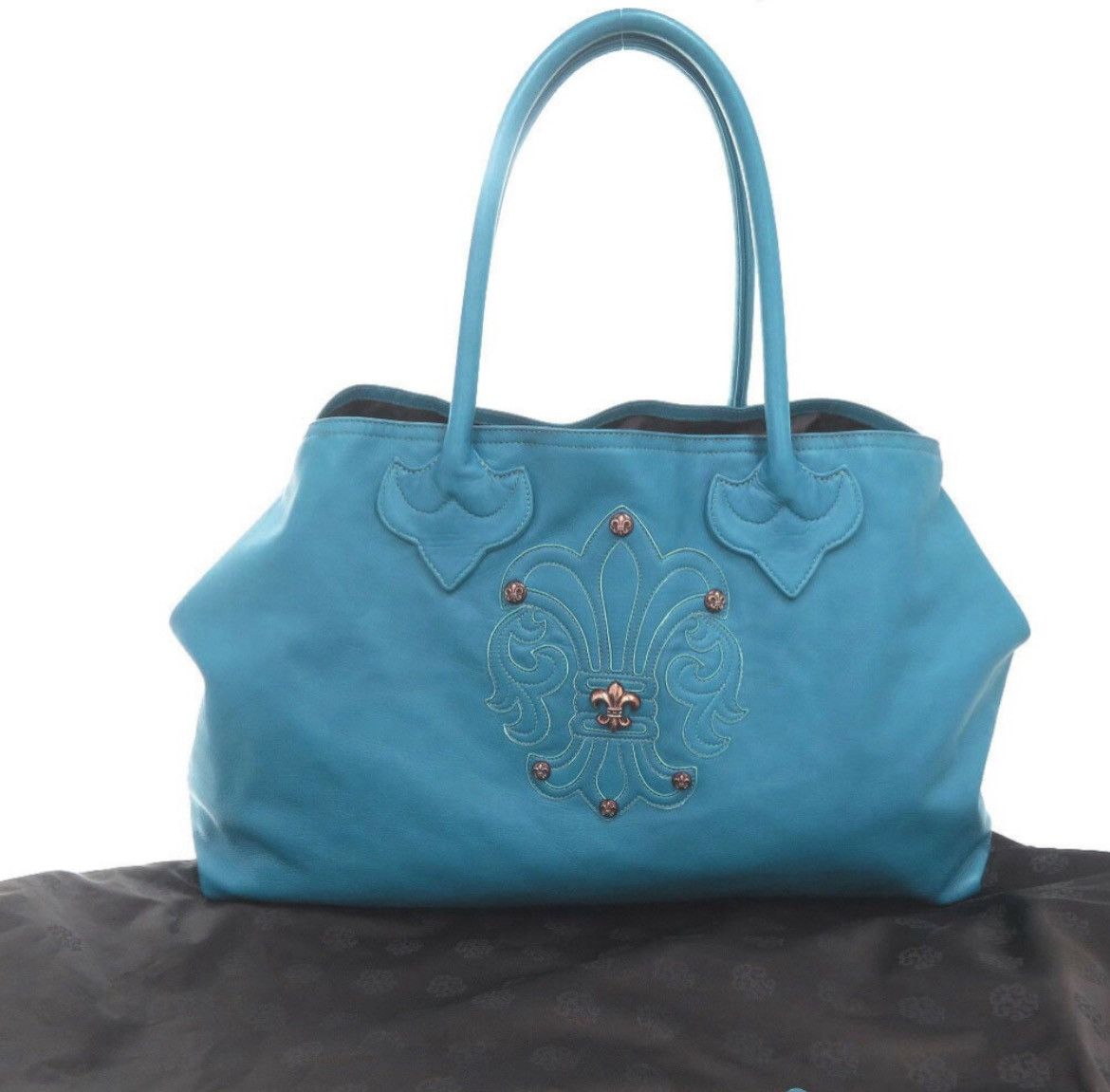 Chrome Hearts Chrome Hearts BS fleur tote bag blue Size ONE SIZE - 2 Thumbnail