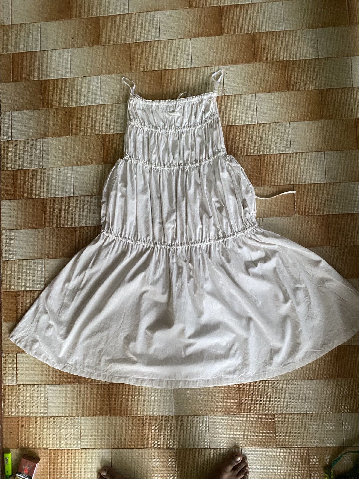 Jean Paul Gaultier Jean Paul Gaultier Femme Archival Smocked Tiered Sun Dress Size S / US 4 / IT 40 - 6 Thumbnail
