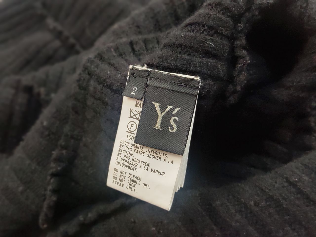 Yohji Yamamoto Vintage 90s Y's Yohji Yamamoto Knit Poncho Oversized Sweater Size M / US 6-8 / IT 42-44 - 17 Thumbnail