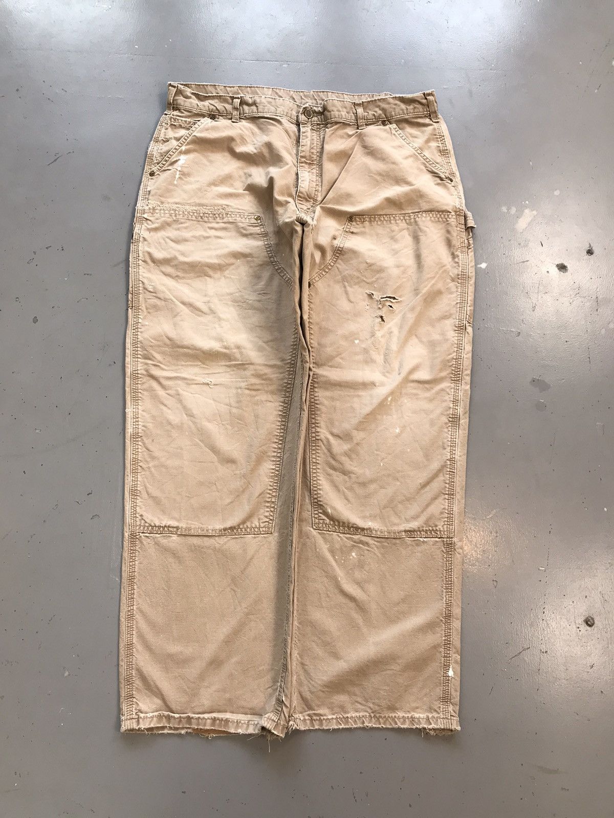 Vintage Carhartt b11 BRN double knee denim