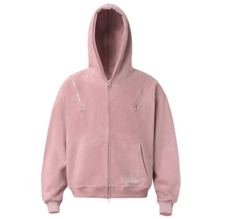 Japanese Brand Multi Zipper Hooded Size US XL / EU 56 / 4 - 1 Thumbnail