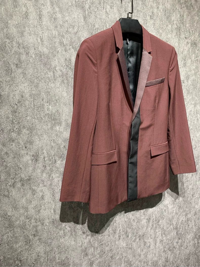 Dior Dior Burgundy show suit 2501-Nextarrow Size 44R - 3 Thumbnail