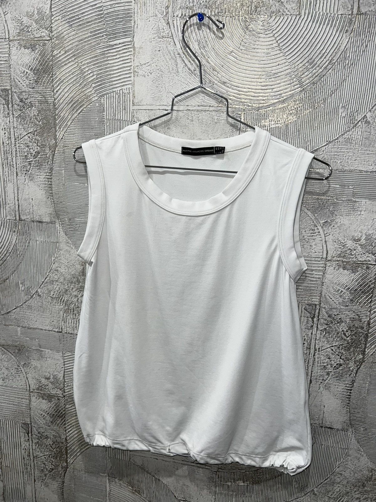 Marithe + Francois Girbaud × Vintage Marithe Francois Girbaud Tank Sleeveless Top tightrope Size M / US 6-8 / IT 42-44 - 1 Thumbnail