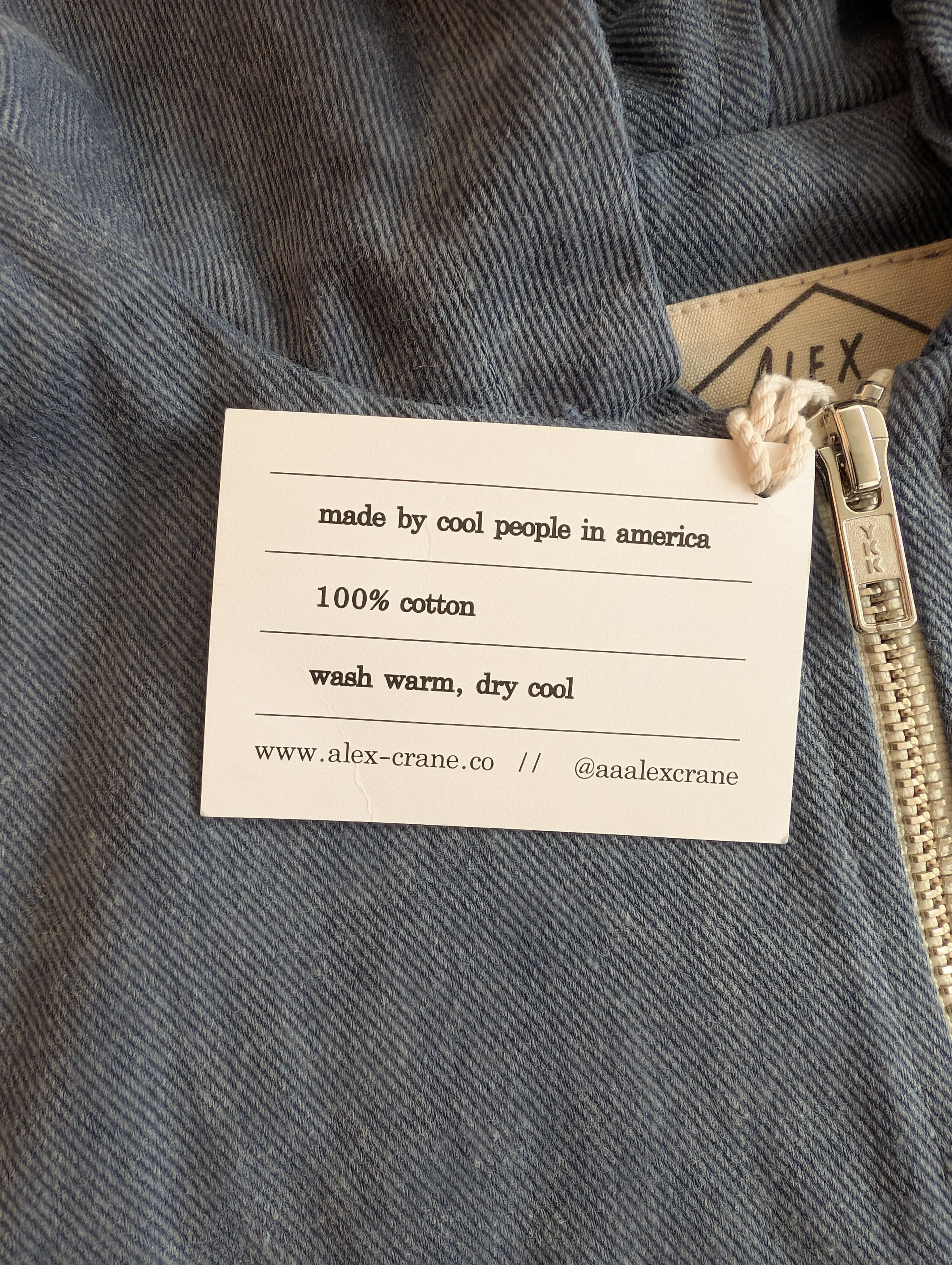 Alex Crane NWT Alex Crane Bight Jacket 100% Cotton Made in USA Size US M / EU 48-50 / 2 - 6 Thumbnail