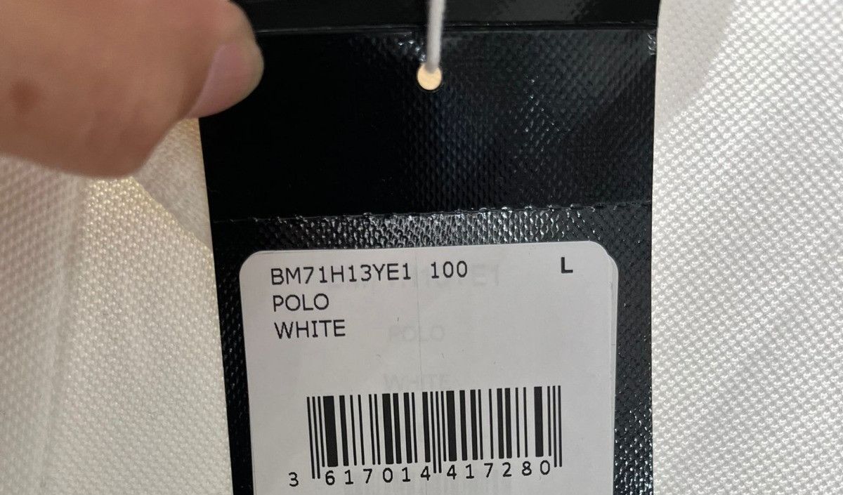 Givenchy oc11z0725 Polo Shirt in White Size US L / EU 52-54 / 3 - 6 Thumbnail