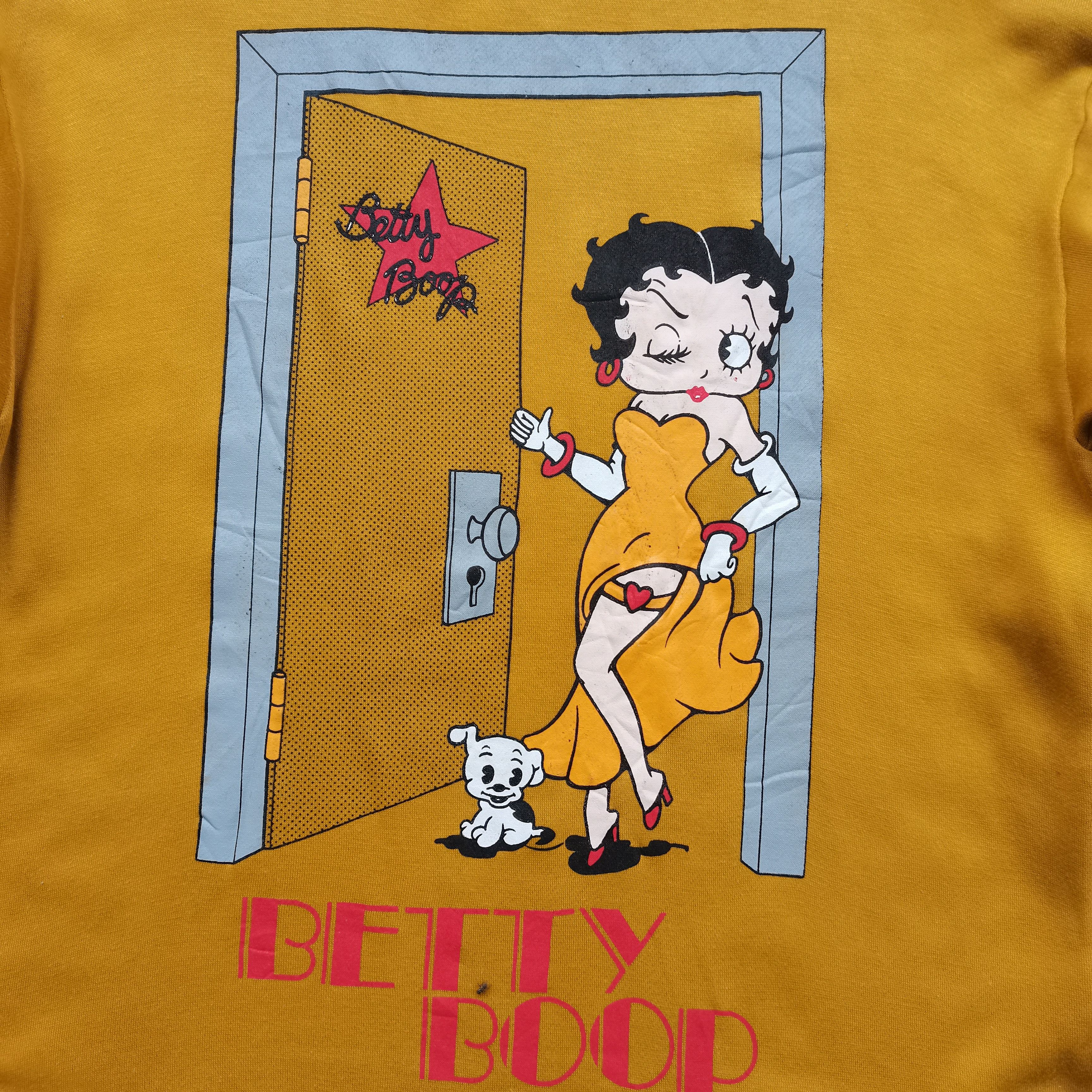 Cartoon Network × Vintage Archive🔥 Crazy Vintage 90s Betty Boop Crewneck Sweatshirt Size US L / EU 52-54 / 3 - 3 Thumbnail