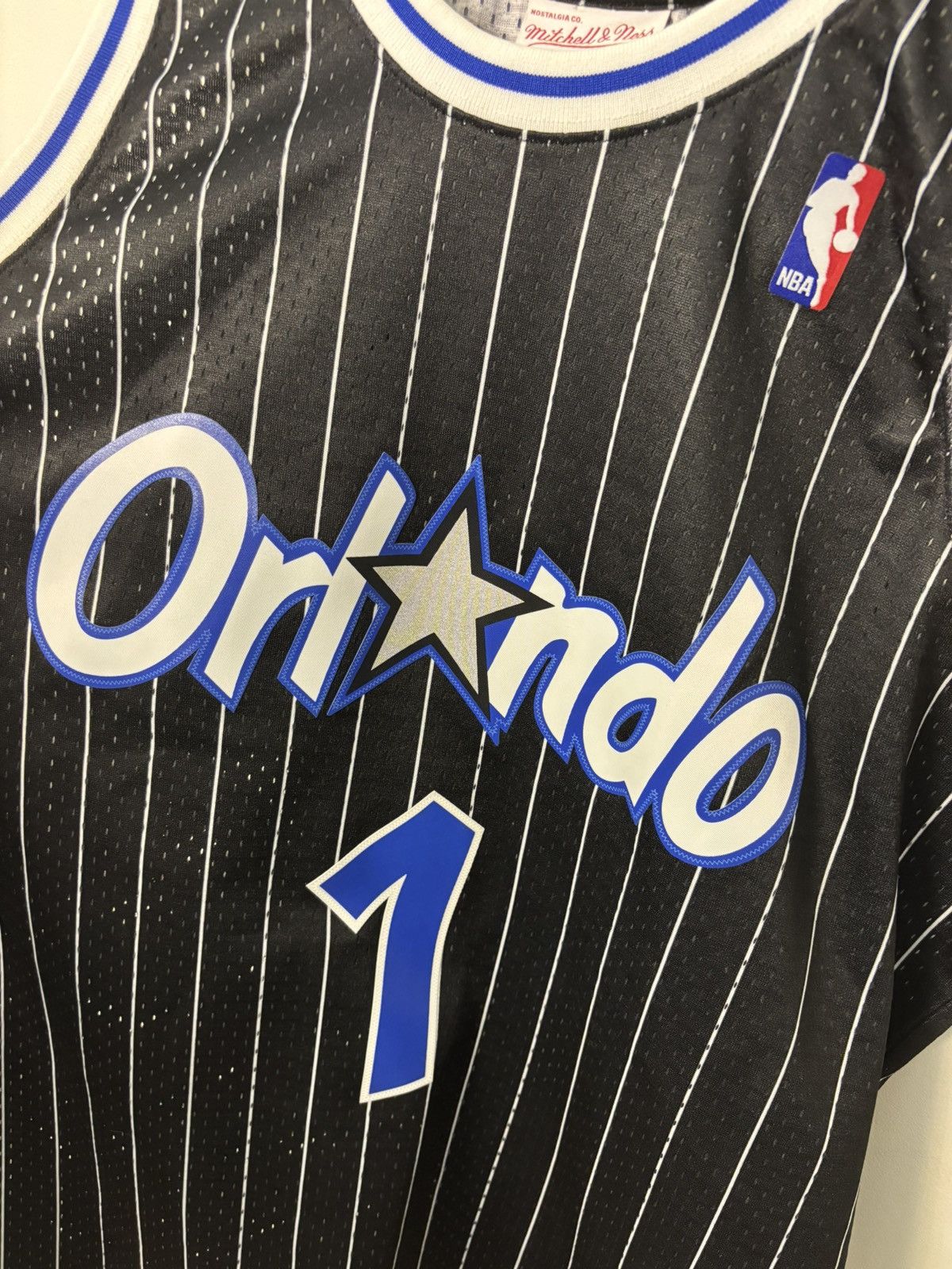 Mitchell & Ness × NBA Mitchell Ness Orlando Magic Hardaway jersey Size US L / EU 52-54 / 3 - 5 Thumbnail