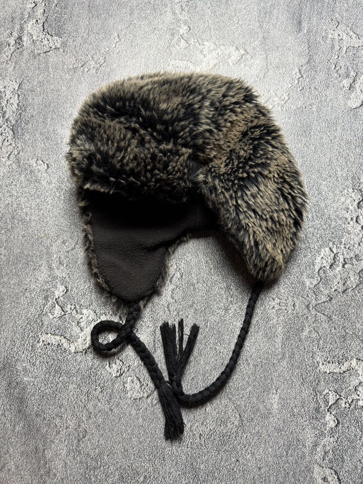 Other Y2K Faux Fur Ushanka Vintage Fuzzy Warm Trapper Hat Size ONE SIZE - 1 Thumbnail