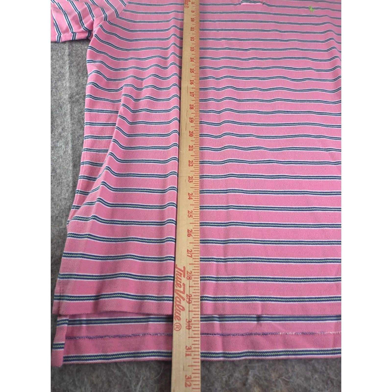 Ralph Lauren VINTAGE Polo Ralph Lauren Shirt Mens XL Pink Striped Pony Golf Casual Preppy Size US XL / EU 56 / 4 - 6 Thumbnail