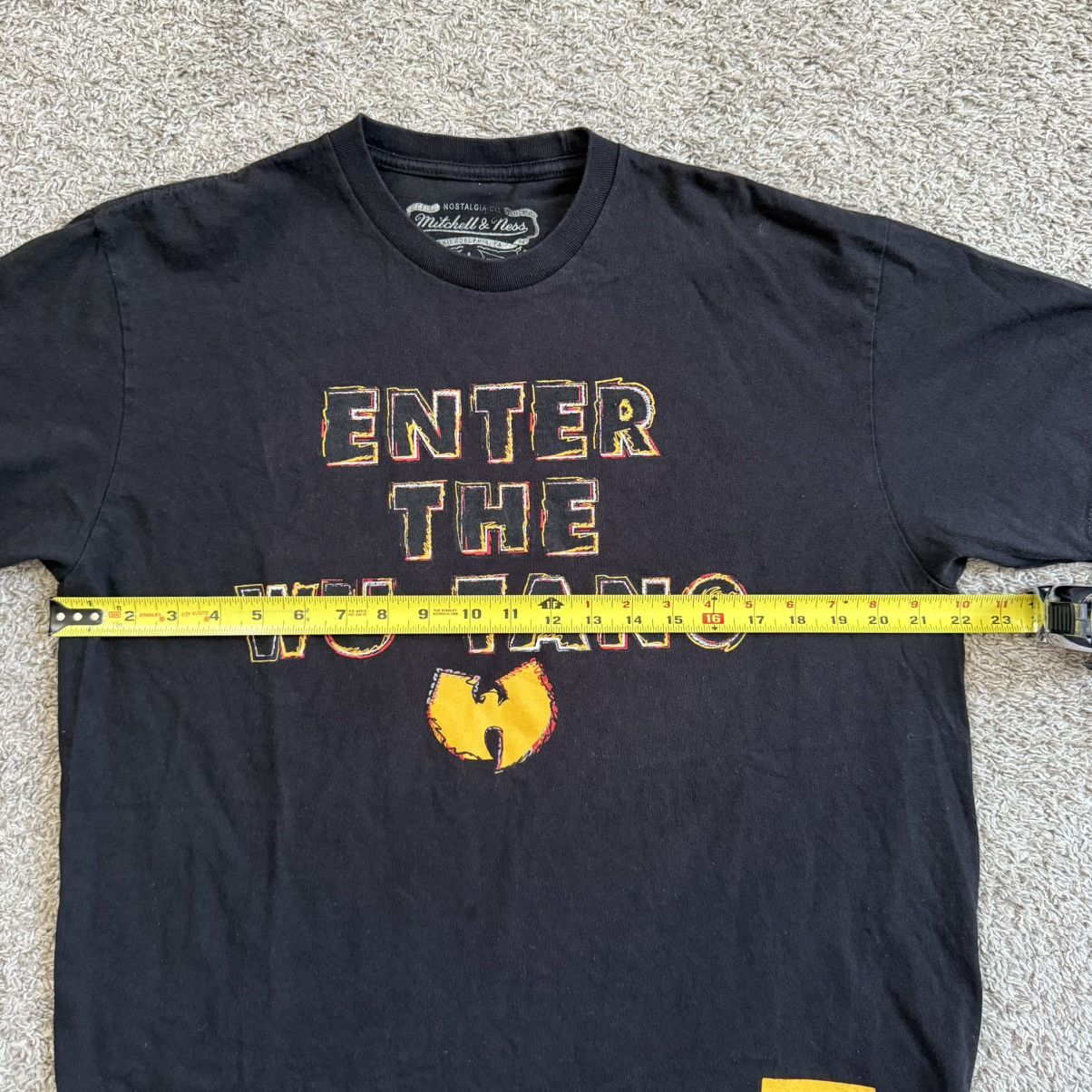 Wu-Tang Clan 🔴Wu-Tang Shirt Size Large Mitchell & Ness Enter The WuTang Size US L / EU 52-54 / 3 - 8 Thumbnail