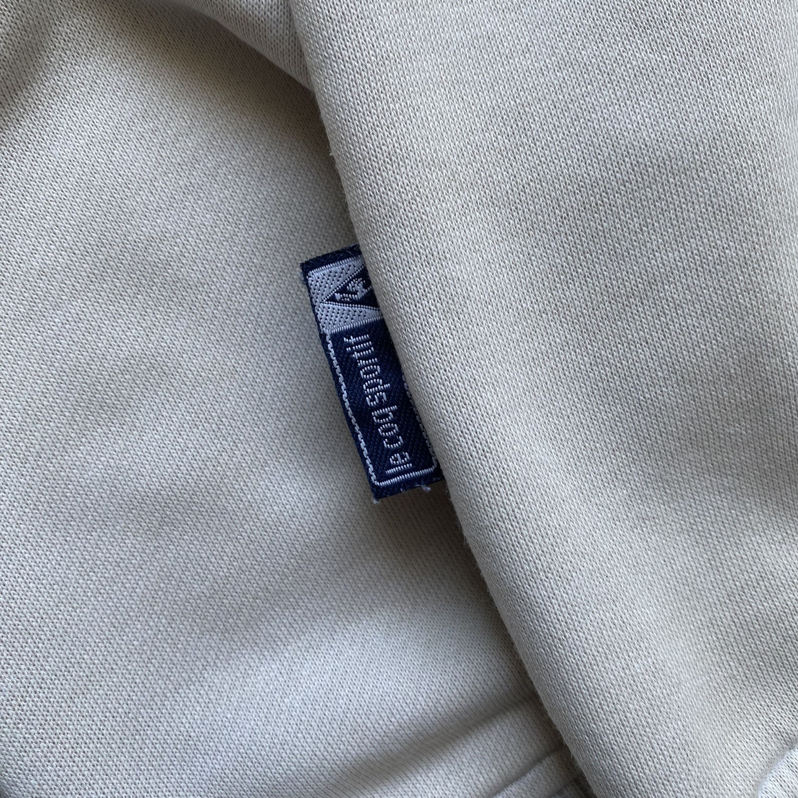 Le Coq Sportif 🐓Vintage 90s Le Coq Spotif heavy Boxy sweatshirt Distressed Size US L / EU 52-54 / 3 - 9 Thumbnail