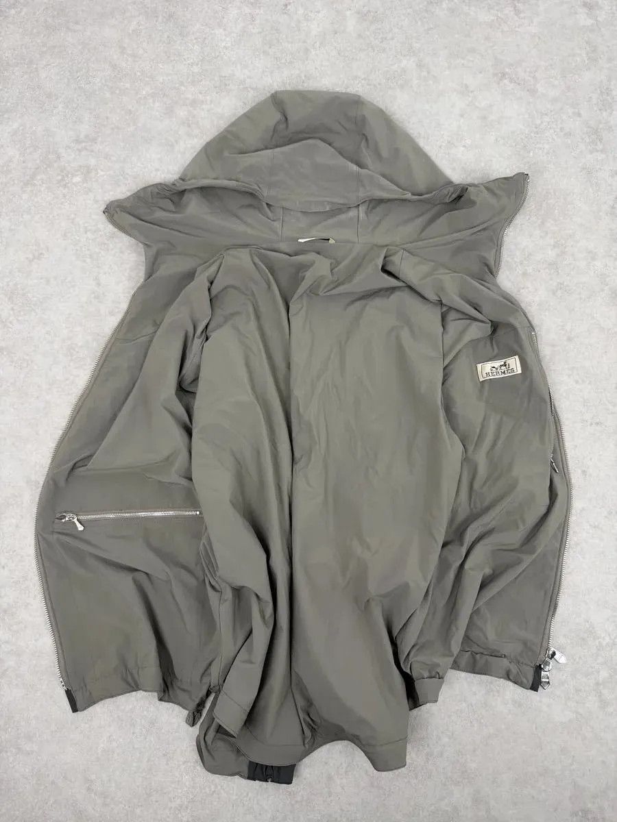 Hermes Hermes Faded Grey Light Windbreaker Jacket Size US M / EU 48-50 / 2 - 6 Thumbnail